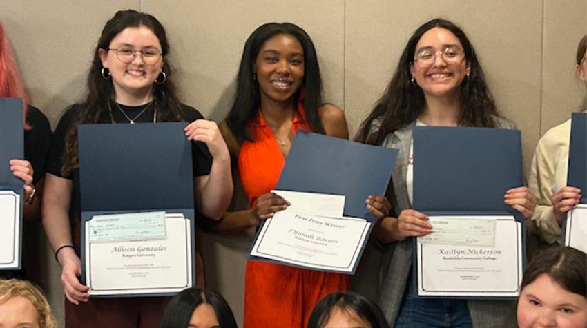 I'Yanah won a first-place award during the Colloquium. I'Yanah won a first-place award during the Colloquium.