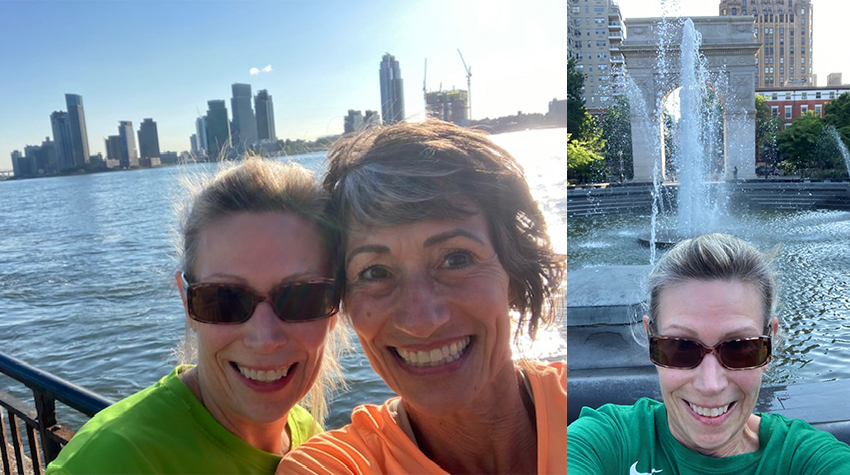 A selfie of Christine Gayda-Chelder and Mary Lou Galantino. 
Courtesy of Christine Gayda-Chelder and Mary Lou Galantino.  A selfie of Christine Gayda-Chelder and Mary Lou Galantino. 
Courtesy of Christine Gayda-Chelder and Mary Lou Galantino.