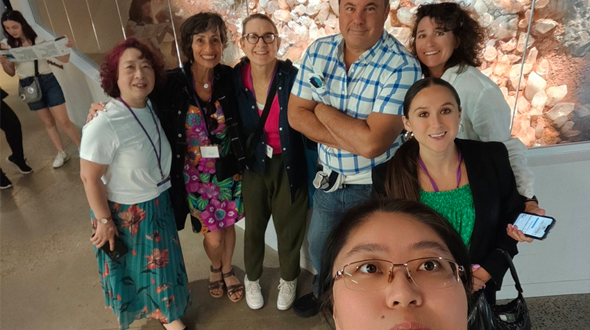 A group selfie that may have required a selfie stick. 
Courtesy of Tara Crowell.  A group selfie that may have required a selfie stick. 
Courtesy of Tara Crowell.