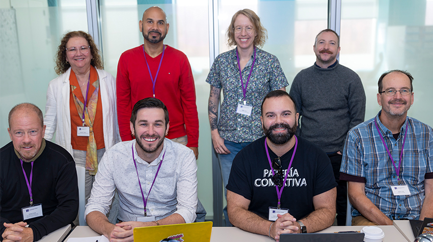 Jimmy Hammill with his session partners. 
Courtesy of Michael Rodriguez. Jimmy Hammill with his session partners. 
Courtesy of Michael Rodriguez.