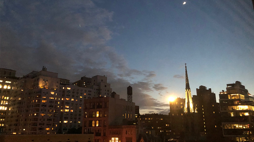 A scenic view of NY at night. 
Courtesy of Nathan Long.  A scenic view of NY at night. 
Courtesy of Nathan Long.