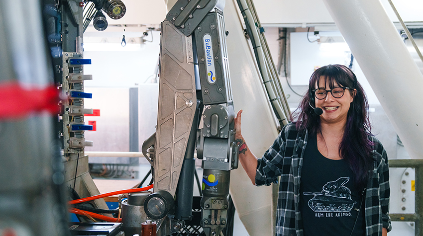 Lauren Seyler's deep-sea expedition Photo 5 Lauren Seyler's deep-sea expedition Photo 5