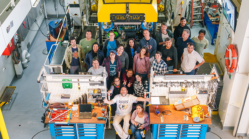 Lauren Seyler's deep-sea expedition Photo 1 Lauren Seyler's deep-sea expedition Photo 1