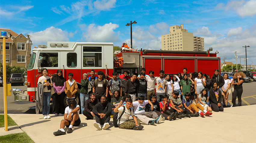 The AC Fire Department hosted games for the junior GOALS students during their annual Speed Jobbing event The AC Fire Department hosted games for the junior GOALS students during their annual Speed Jobbing event