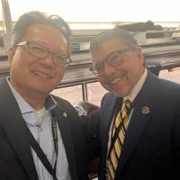 Michael Angulo & Senate Minority Leader Bucco