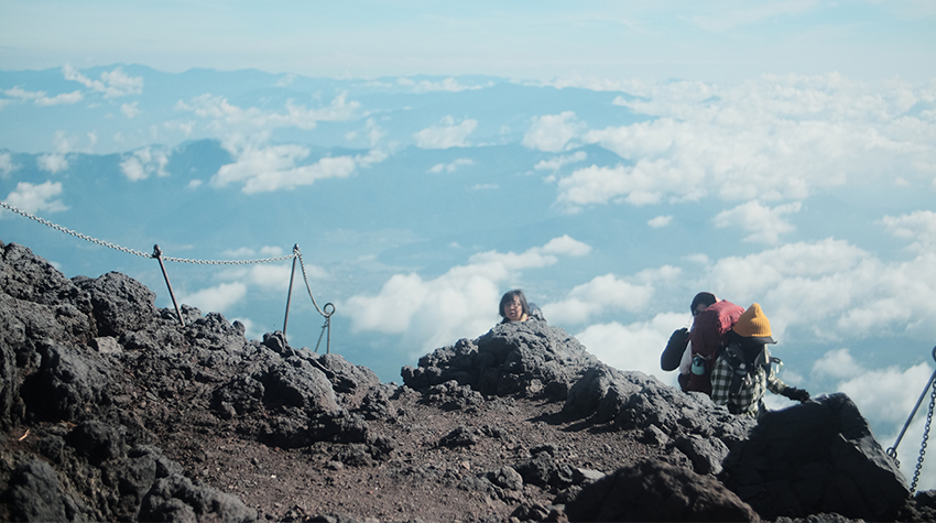 Fujisan, the mountain Avery napped on. Photo by Avery Garlic.  Fujisan, the mountain Avery napped on. Photo by Avery Garlic.