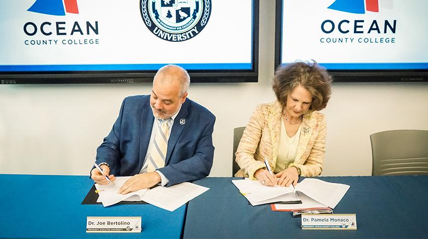 OCC 3+1 signing with President Joe OCC 3+1 signing with President Joe