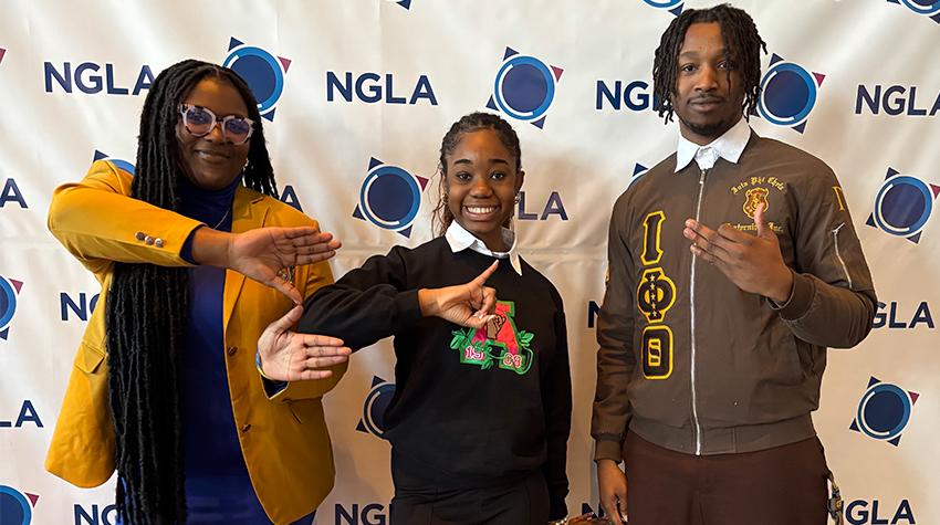 Chiamaka Patrick with fellow Divine Nine members Chiamaka Patrick with fellow Divine Nine members