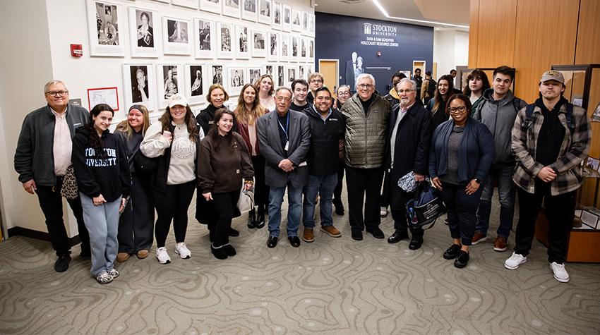 A group photo. A group photo.