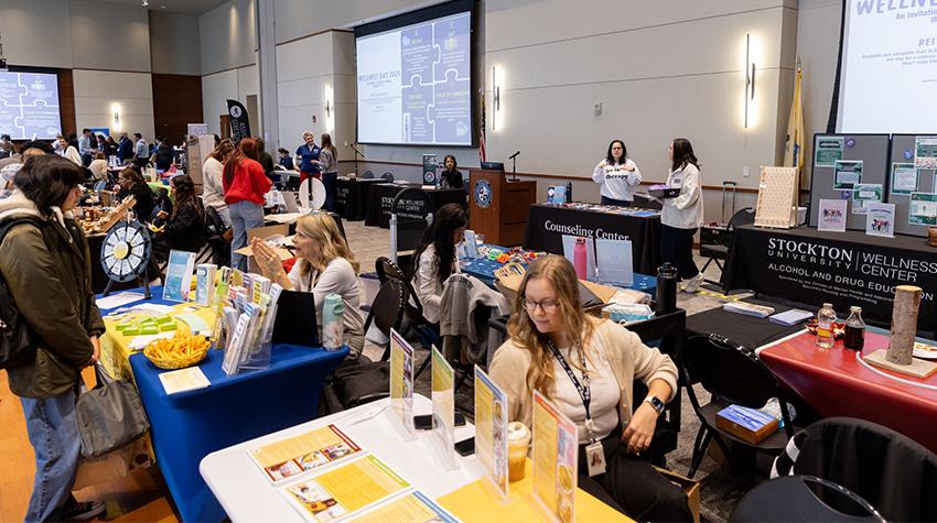 A packed CC event Room A packed CC event Room