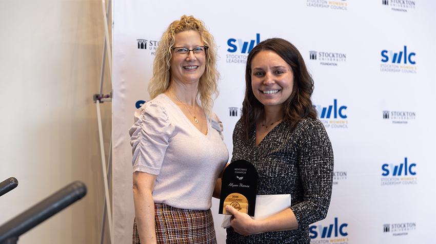 Allyson Thomas with Jennifer Aarons Allyson Thomas with Jennifer Aarons