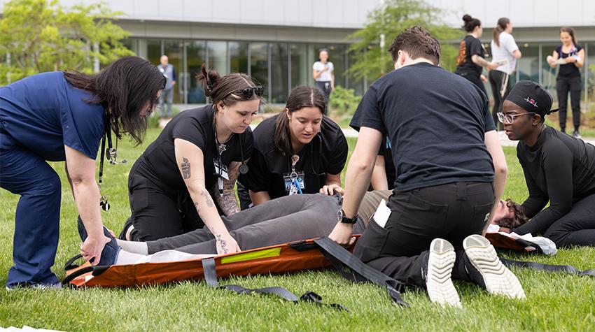 Nursing Mass Casualty Drill 2025 - OUTSIDE Photo 5 Nursing Mass Casualty Drill 2025 - OUTSIDE Photo 5