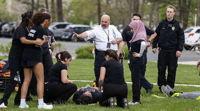 Nursing Mass Casualty Drill 2025 - OUTSIDE Photo 1 Nursing Mass Casualty Drill 2025 - OUTSIDE Photo 1