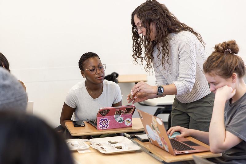 Professor Hornbeck  with Archaeology Minor Students Professor Hornbeck  with Archaeology Minor Students