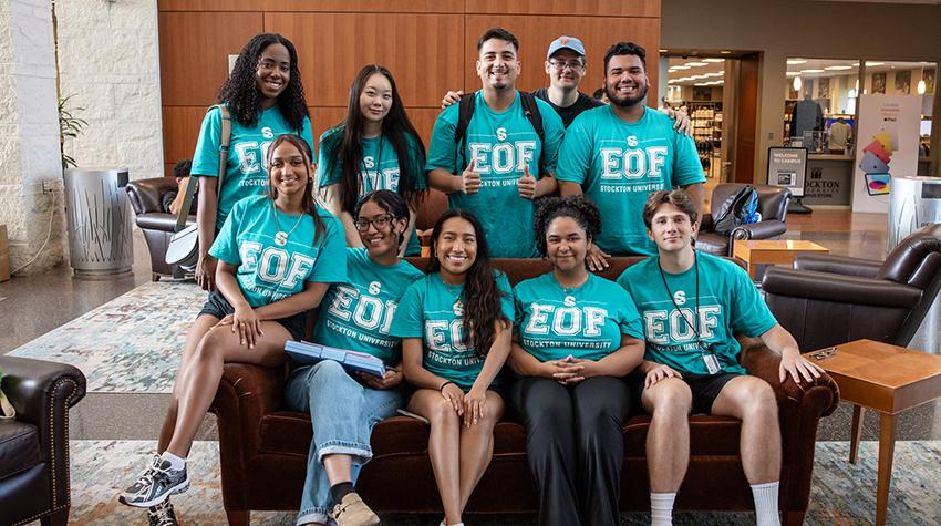 EOF instructional assistants posing for a photo EOF instructional assistants posing for a photo