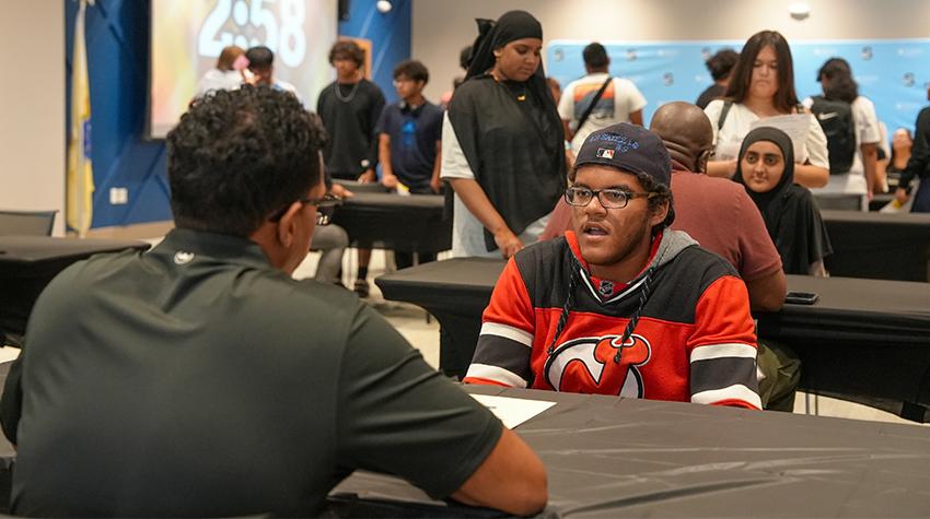 Students talked with over 20 professionals about their various careers and industries Students talked with over 20 professionals about their various careers and industries