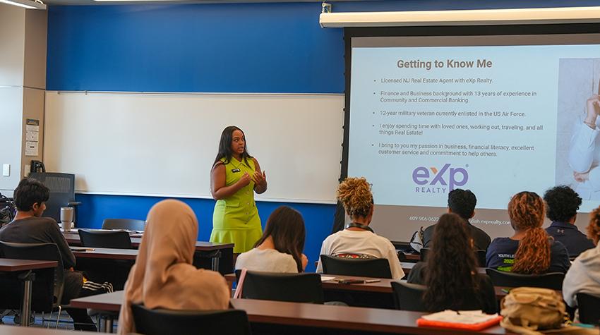 Additionally, some professionals presented typical days in their lives for students curious to learn more Additionally, some professionals presented typical days in their lives for students curious to learn more