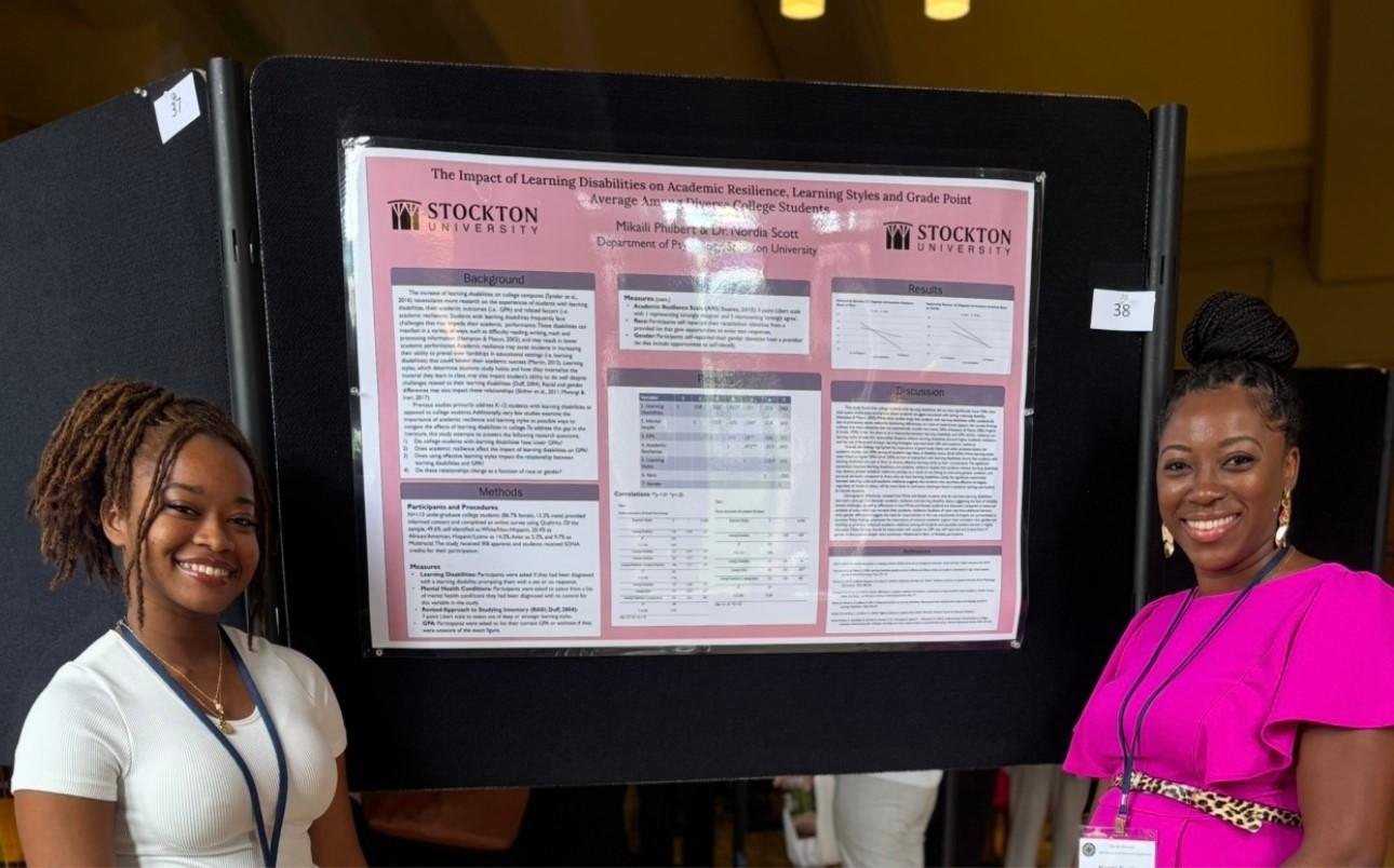 (Left to Right) Mikaili Philbert and Nordia Scott (Left to Right) Mikaili Philbert and Nordia Scott