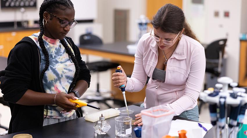 Soar First students participated in various labs and workshops throughout the program Soar First students participated in various labs and workshops throughout the program