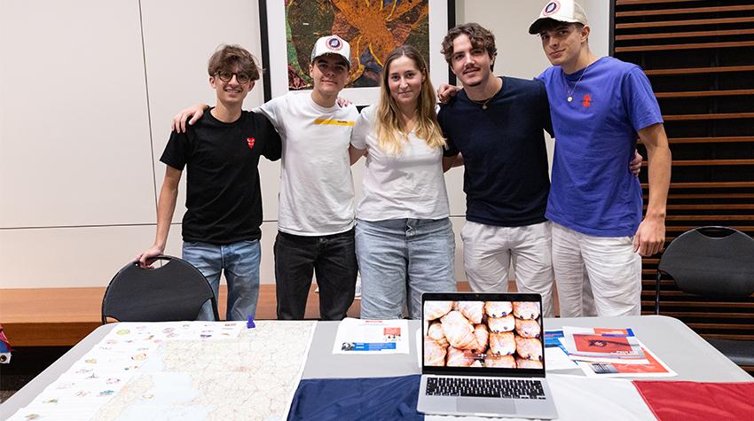 International students from France International students from France