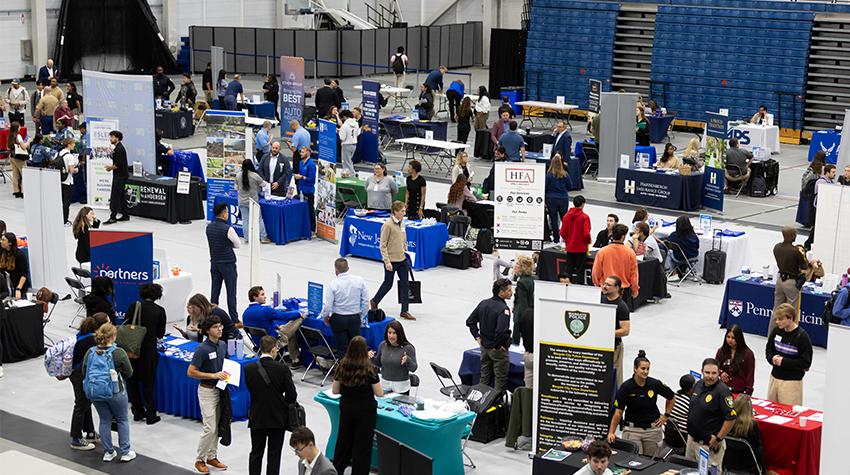 Career Fair in Big Blue Career Fair in Big Blue