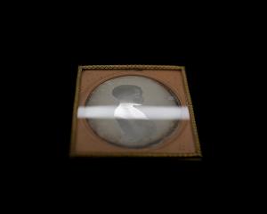 Manifest portfolio: Daguerreotype, Boy of African Descent, Profile.  Peabody Museum of Archeology and Ethnology, Harvard University, Cambridge, MA