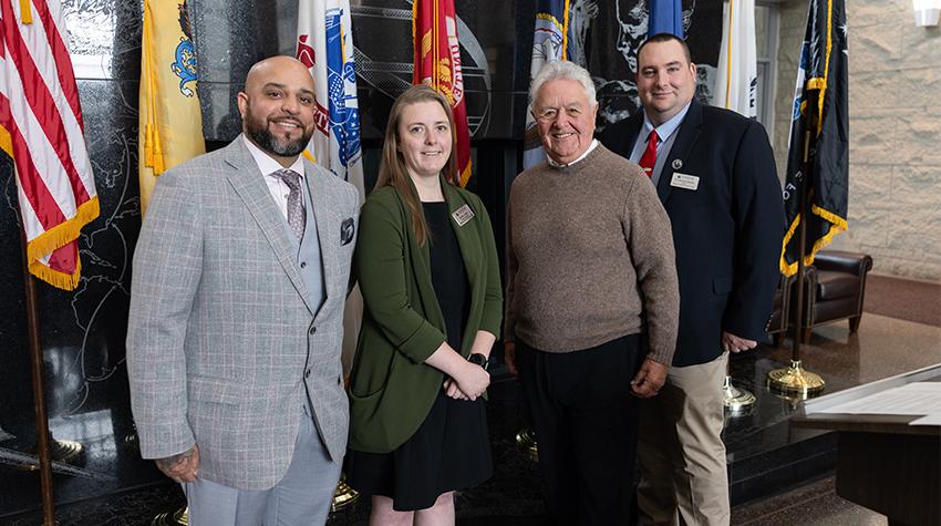 Jose Morales, Ashley Jones, Jim Scallion and Michael Barany Jose Morales, Ashley Jones, Jim Scallion and Michael Barany