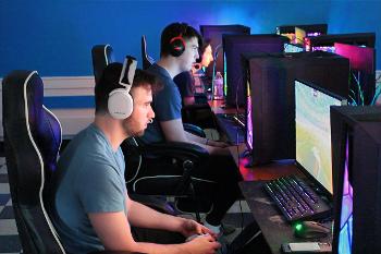 Students compete in a high-performance esports environment, building teamwork, strategy, and real-time decision-making skills.