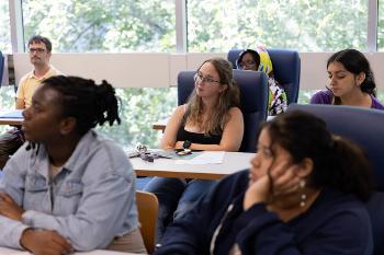 Join engaging classes where students explore global issues, share perspectives, and learn from one another