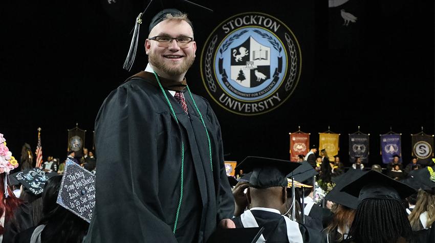 Graduating students who donated to their class gift received a green honor cord to wear proudly during their Commencement ceremony in May.