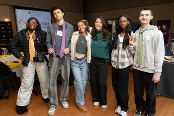 Students connect with faculty, peers and campus programs that help them explore academic interests and career goals.