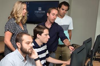 Stockton students learn to use data, software and analytical tools to solve real-world problems across industries.