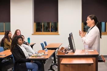 Stockton counseling faculty bring real-world perspective into the classroom, helping students connect theory with the skills used in professional practice.