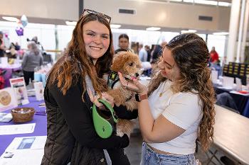 Counseling students connect with campus and community organizations while exploring resources that support wellness, outreach and professional development.