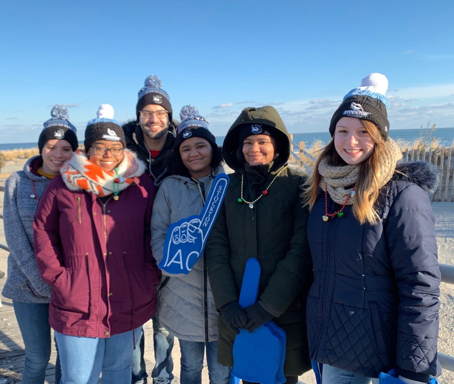 eof students at Atlantic City Christmas parade eof students at Atlantic City Christmas parade