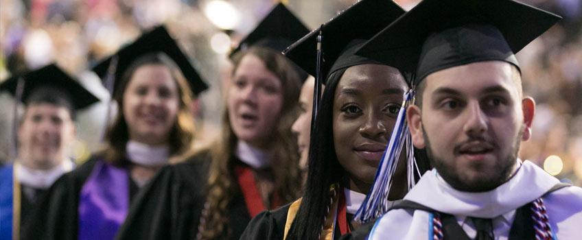 Students graduating