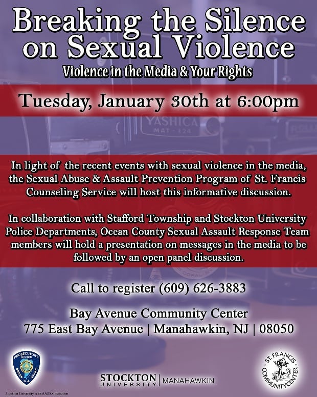 Ending the Silence on Sexual Violence Flyer