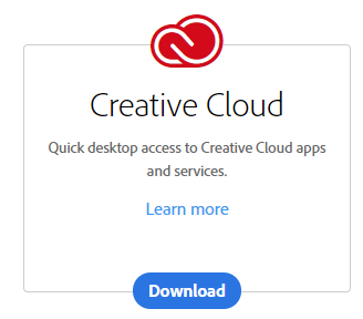 Download Creative Cloud App