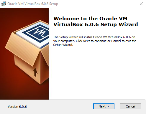Oracle Install Step 1