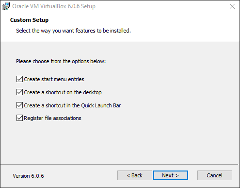 Oracle Install Step 3