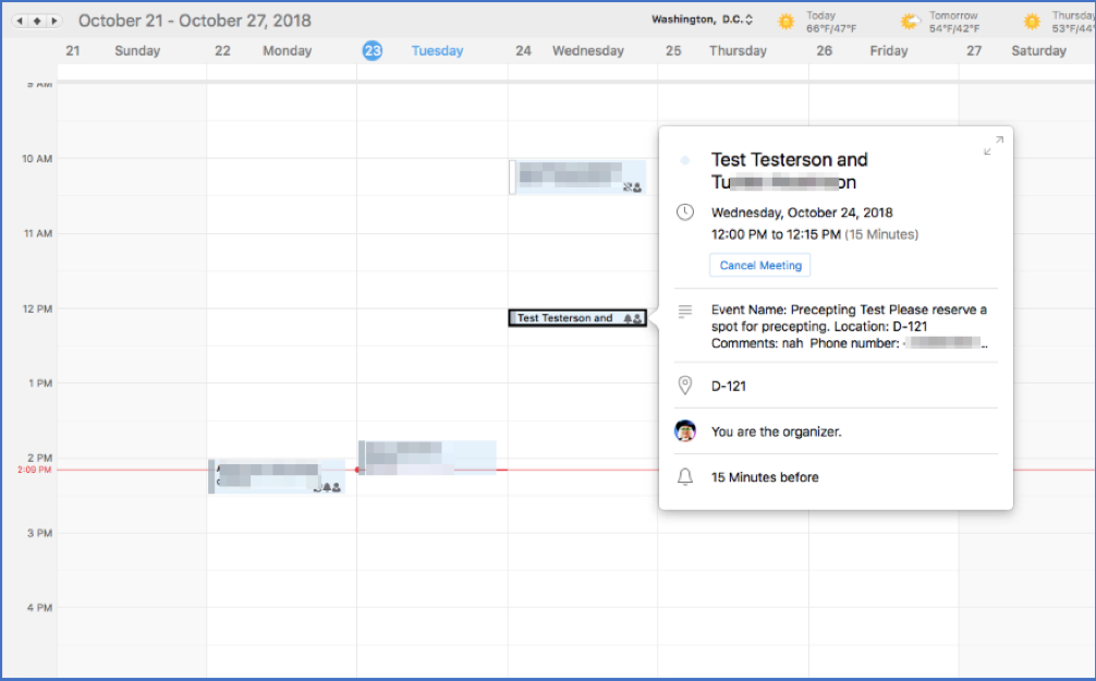 calendly outlook