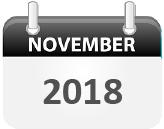 November 2018 Calendar Icon