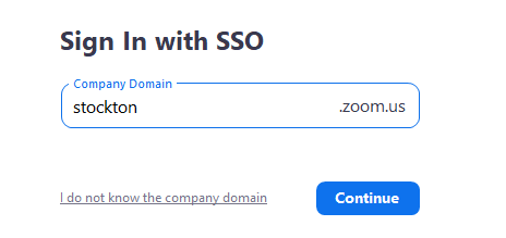 Zoom join with sso - lpocaddy