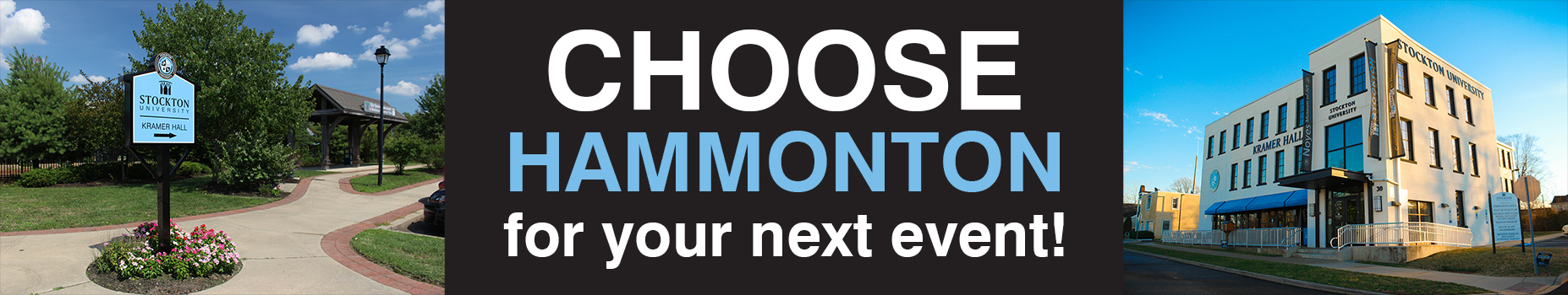 Choose Hammonton for your next event!