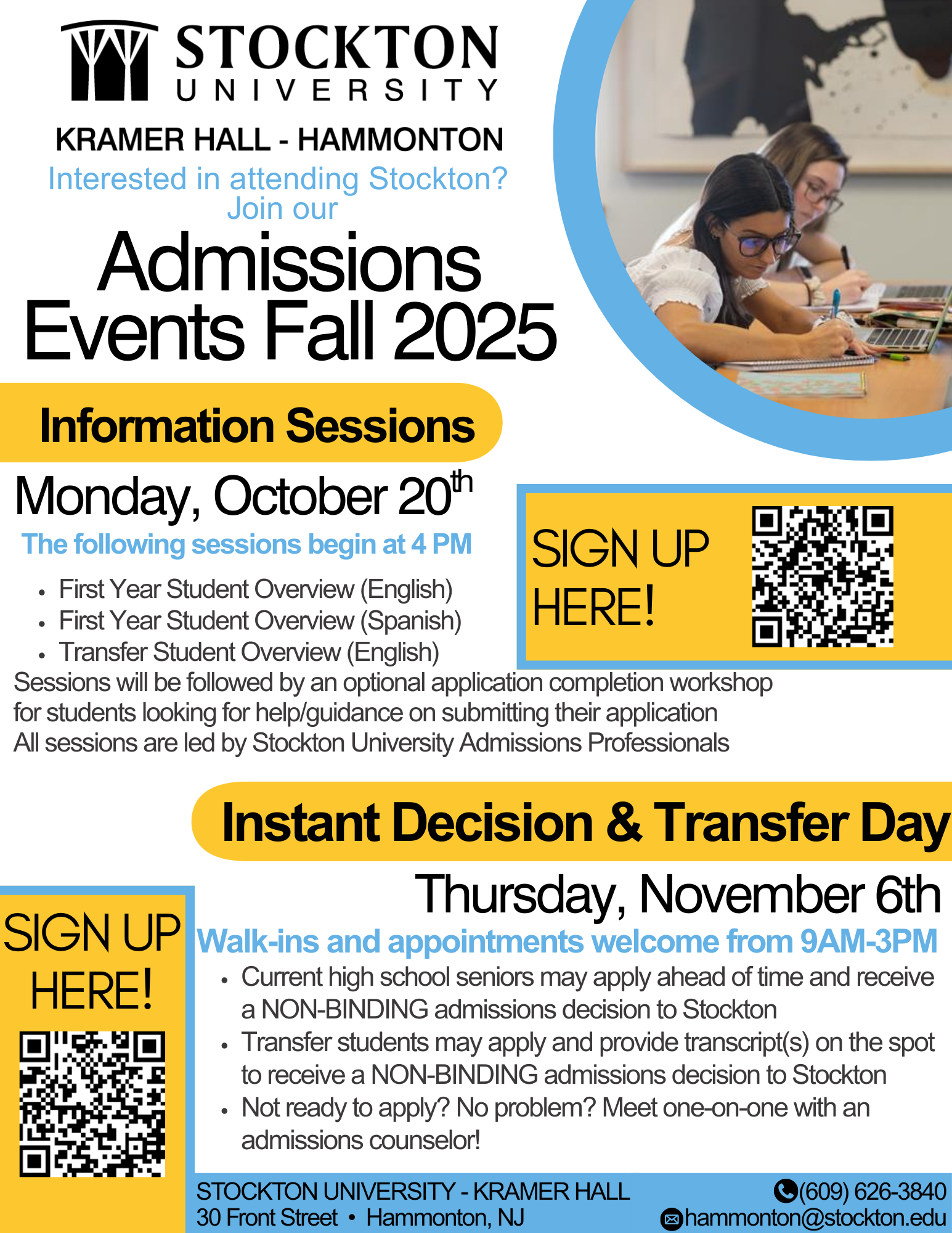 Admissions Events