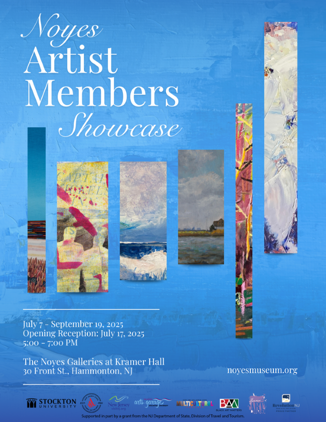 Noyes Artist Members Showcase Poster