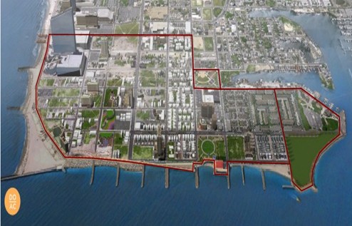 Map of Inlet neighborhood