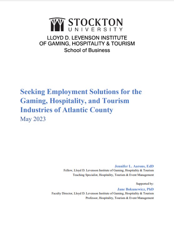 Employment Research Report Cover