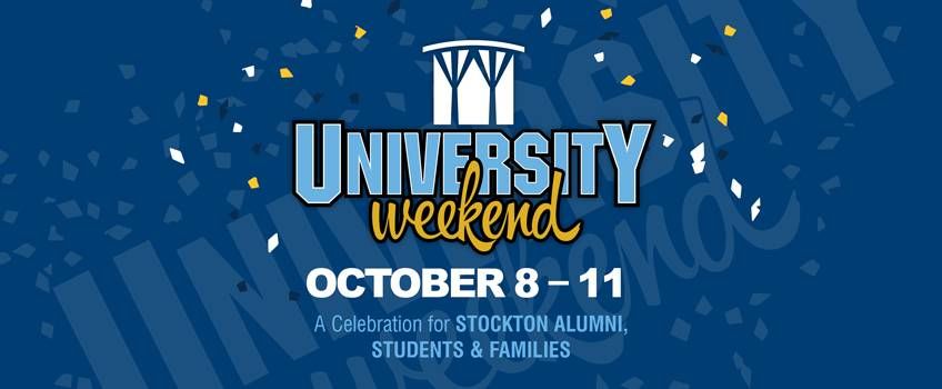 Stockton to host a University Weekend October 8-11, 2026