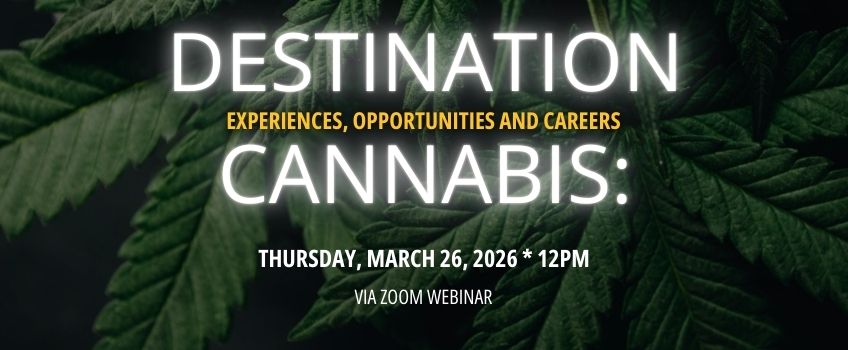 Destination Cannabis: Experiences, Opportunities and Careers